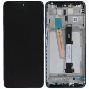 Xiaomi Uyumlu POCO X3 Lcd Ekran Dokunmatik Mavi Çıtalı Servis