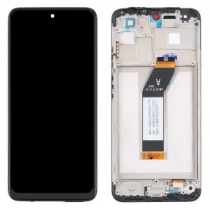 Xiaomi Uyumlu Redmi 10 5G Lcd Ekran Dokunmatik Siyah Çıtalı