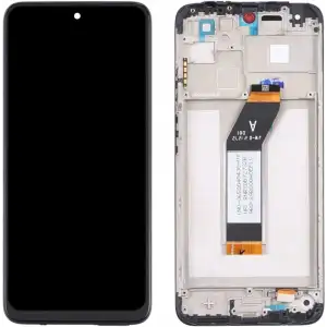 Xiaomi Uyumlu Redmi 10 Prime Lcd Ekran Dokunmatik Siyah Çıtalı