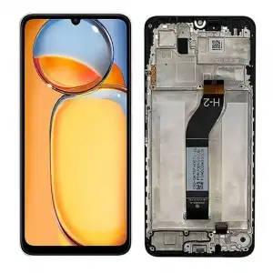 Xiaomi Uyumlu Redmi 13C Lcd Ekran Dokunmatik Siyah Çıtalı