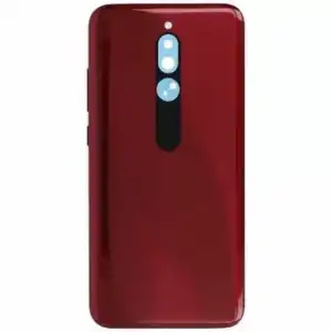 Xiaomi Uyumlu Redmi 8 Kasa Kapak Kırmızı Çıtasız