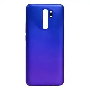 Xiaomi Uyumlu Redmi 9 Kasa Kapak Mavi Çıtasız