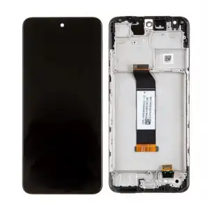 Xiaomi Uyumlu Redmi Note 10 5G Lcd Ekran Dokunmatik Siyah Çıtalı
