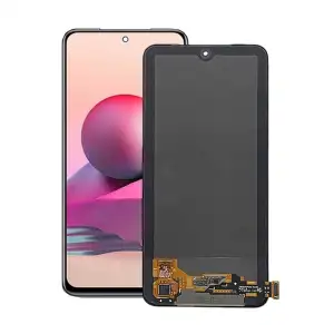 Xiaomi Uyumlu Redmi Note 10S 4G Lcd Ekran Dokunmatik Siyah Çıtalı Servis