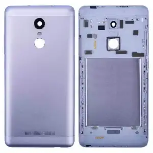 Xiaomi Uyumlu Redmi Note 3 Kasa Kapak Mavi Çıtasız