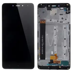 Xiaomi Uyumlu Redmi Note 4 Lcd Ekran Dokunmatik Siyah Çıtalı