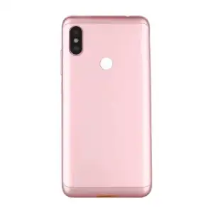 Xiaomi Uyumlu Redmi Note 6 Pro Kasa Kapak Pembe Çıtalı