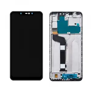 Xiaomi Uyumlu Redmi Note 6 Pro Lcd Ekran Dokunmatik Siyah Çıtalı