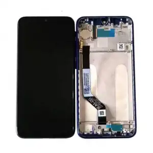 Xiaomi Uyumlu Redmi Note 7 Pro Lcd Ekran Dokunmatik Mavi Çıtalı