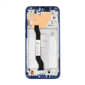 Xiaomi Uyumlu Redmi Note 8 Lcd Ekran Dokunmatik Mavi Çıtalı