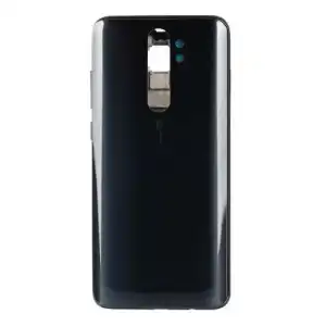 Xiaomi Uyumlu Redmi Note 8 Pro Kasa Kapak Siyah Çıtalı Tek Sim