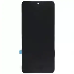 Xiaomi Uyumlu Redmi Note 9S Lcd Ekran Dokunmatik Siyah Çıtasız