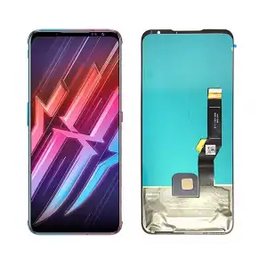 ZTE Uyumlu Nubia Red Magic 6 Lite Lcd Ekran Dokunmatik Siyah Çıtasız Servis