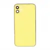 Apple Uyumlu iPhone 11 Kasa Kapak Sarı Boş