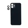 Apple Uyumlu iPhone 12 Arka Kapak Kamera Lensli Siyah
