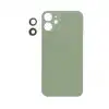 Apple Uyumlu iPhone 12 Mini Arka Kapak Kamera Lensli Yeşil