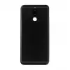 Huawei Uyumlu Mate 10 Lite Kasa Kapak Siyah Çıtalı