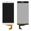 Huawei Uyumlu P8 Lcd Ekran Dokunmatik Beyaz Çıtasız