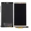 Huawei Uyumlu P8 Max Lcd Ekran Dokunmatik Gold Çıtasız