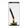 Huawei Uyumlu Y9 2018 Lcd Ekran Dokunmatik Beyaz Çıtasız