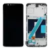 OnePlus Uyumlu 5T Lcd Ekran Dokunmatik Siyah Çıtalı
