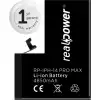 Realpower Apple Uyumlu iPhone 14 Pro Max Yüksek Kapasiteli Batarya