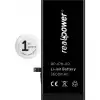 Realpower Apple Uyumlu iPhone Xr Yüksek Kapasiteli Batarya 3530Mah