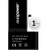 Realpower Apple Uyumlu iPhone Xs Max Yüksek Kapasiteli Batarya 3710Mah