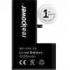 Realpower Apple Uyumlu iPhone Xs Yüksek Kapasiteli Batarya 3050Mah