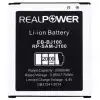 Realpower Samsung Uyumlu Galaxy J1 J100 Batarya 2000Mah