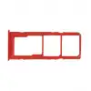 Samsung Uyumlu Galaxy A10 A105 Sim Kart Tepsisi Kırmızı