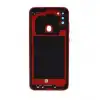 Samsung Uyumlu Galaxy A11 A115 Kasa Kapak Kırmızı Çıtasız