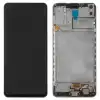 Samsung Uyumlu Galaxy A21S A217 Lcd Ekran Dokunmatik Siyah Servis Çıtalı Gh82-22988A