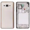 Samsung Uyumlu Galaxy Grand Prime Plus G532 Kasa Kapak Gold Çıtasız
