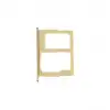 Samsung Uyumlu Galaxy J3 Pro 2017 J330 Sim Kart Tepsisi Gold Çift