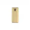 Samsung Uyumlu Galaxy J6 J600 Kasa Kapak Gold Çıtalı