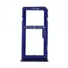 Samsung Uyumlu Galaxy M40 M405 Sim Kart Tepsisi Mavi