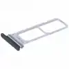 Samsung Uyumlu Galaxy Note 10 N970 Sim Kart Tepsisi Siyah Çift