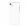 Samsung Uyumlu Galaxy Note 10 Plus N975 Kasa Kapak Beyaz Çıtalı