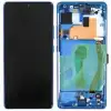 Samsung Uyumlu Galaxy S10 Lite G770 Lcd Ekran Dokunmatik Mavi Servis Gh82-21672C