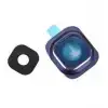 Samsung Uyumlu Galaxy S6 G920 Kamera Lensi Mavi