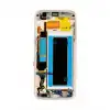 Samsung Uyumlu Galaxy S7 Edge G935 Lcd Ekran Dokunmatik Mavi Servis Gh97-18533G