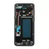 Samsung Uyumlu Galaxy S9 G960 Kasa Kapak Siyah Çıtalı
