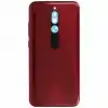 Xiaomi Uyumlu Redmi 8 Kasa Kapak Kırmızı Çıtasız