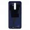 Xiaomi Uyumlu Redmi 9 Kasa Kapak Mavi Çıtasız