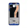 Xiaomi Uyumlu Redmi Note 8 Pro Kasa Kapak Mavi Çıtalı Çift Sim