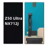 ZTE Uyumlu Nubia Z50 Ultra Lcd Ekran Dokunmatik Siyah Çıtasız Servis