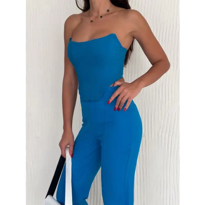 Büstiyer pantolon takım s1011