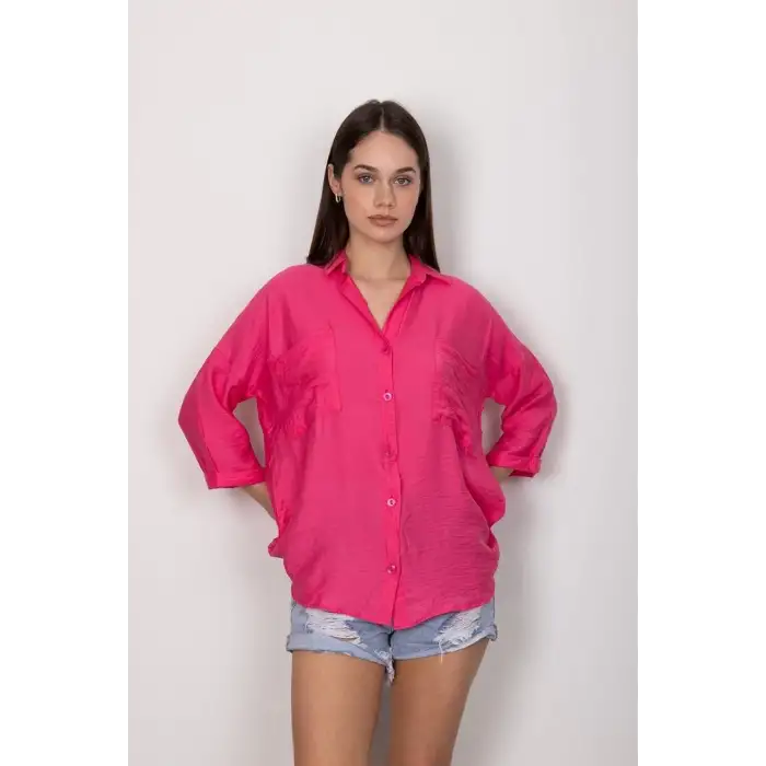 Cepli salaş gömlek t1010