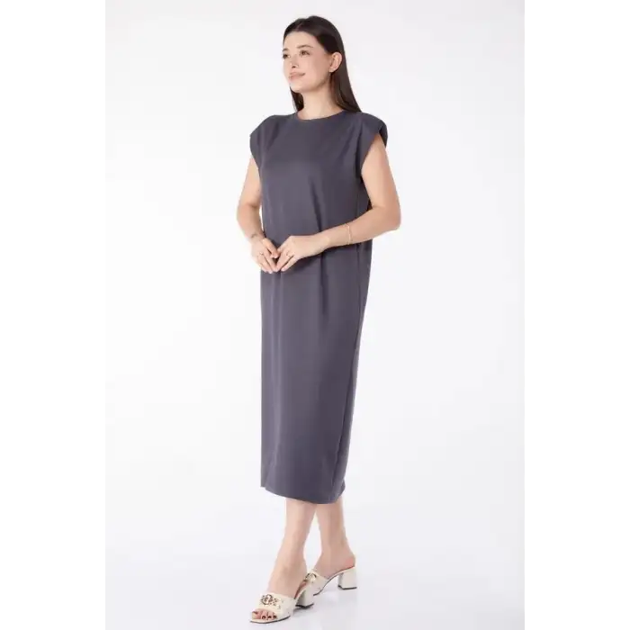 Jile elbise antrasit